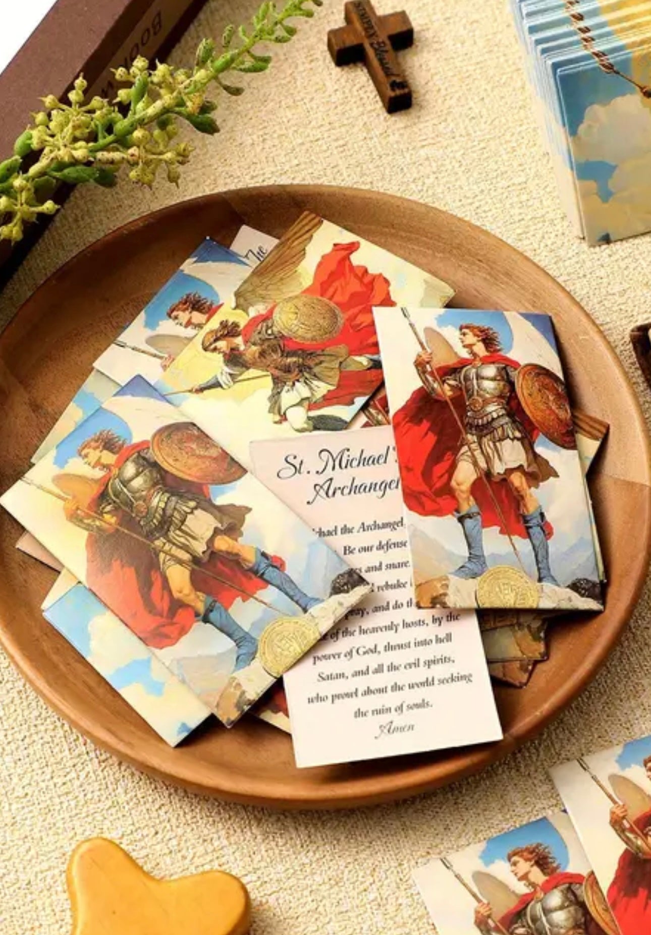 Saint Michael Prayer Card