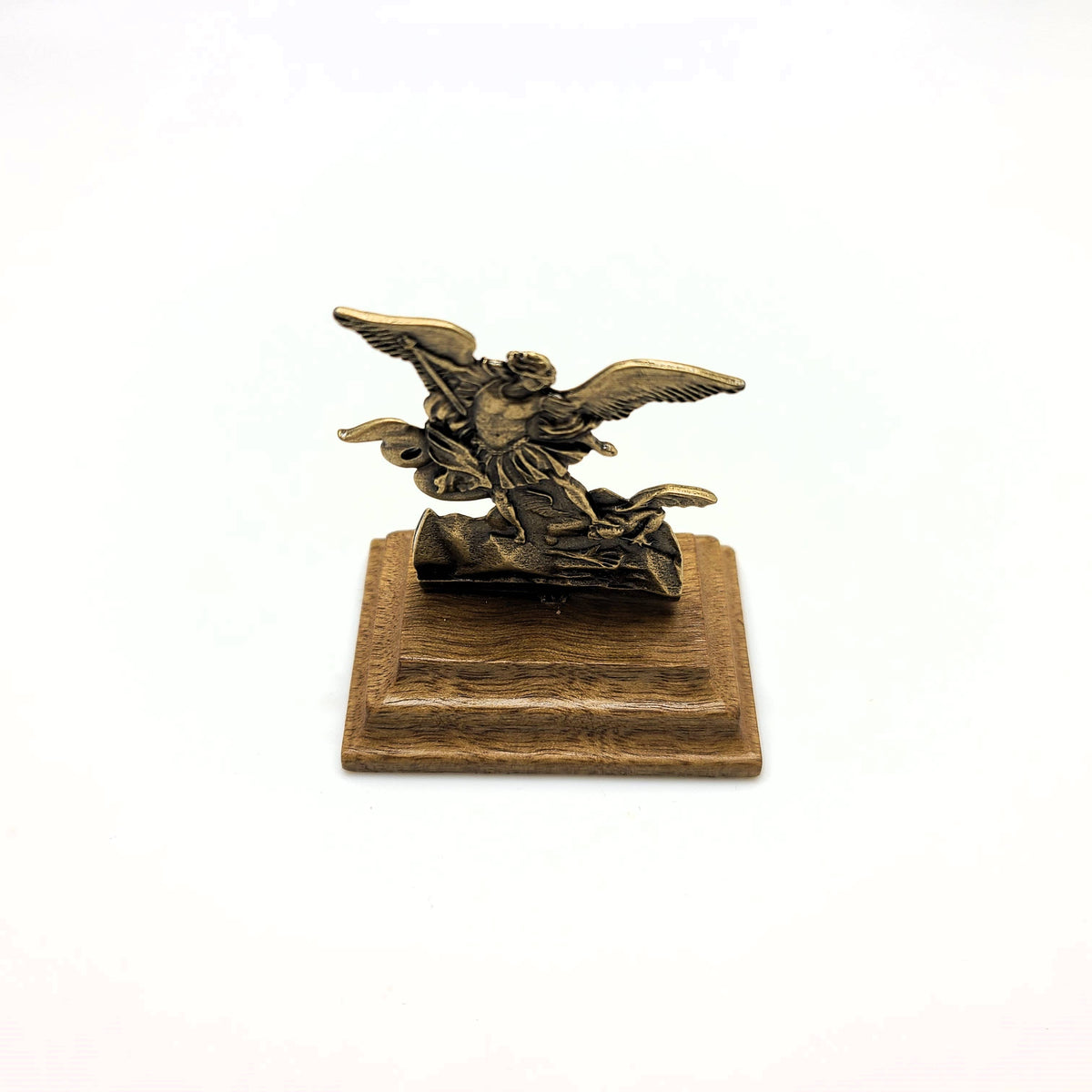 Small Saint Michael Desk Figure