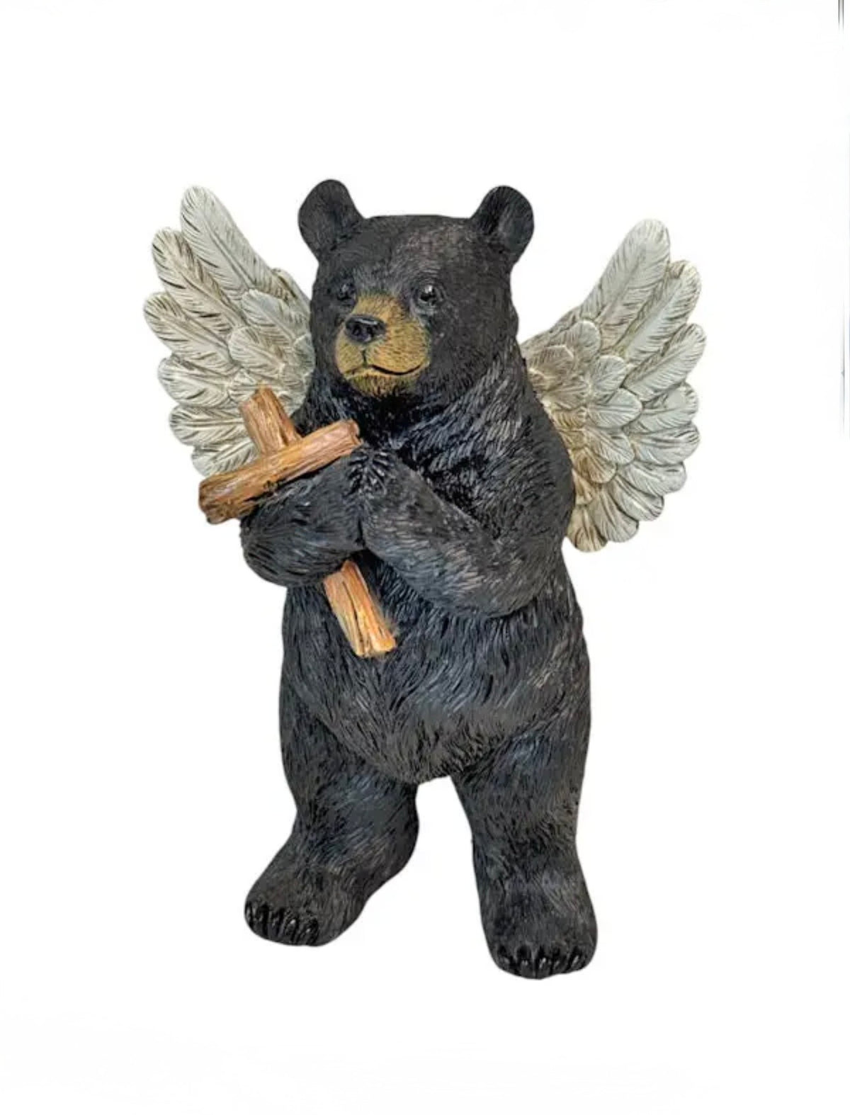 Comfort Angel Bear Holding Cross