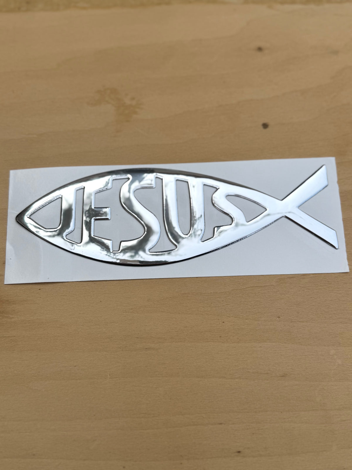 Jesus Fish Sticker The Ichthus Symbol