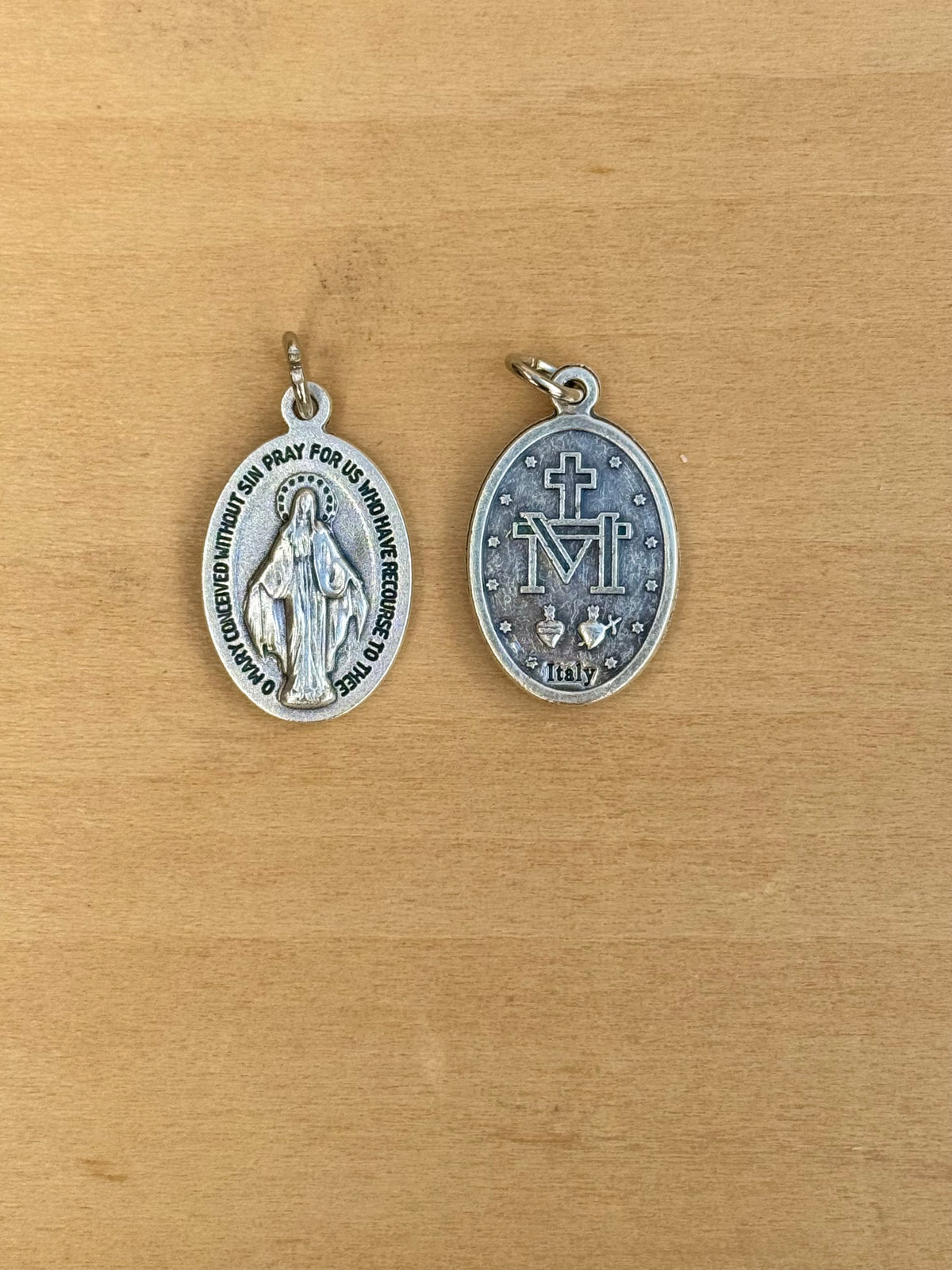 Miraculous Medal Made in Italy