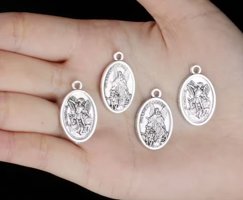 Saint Michael and Guardian Angel Medal