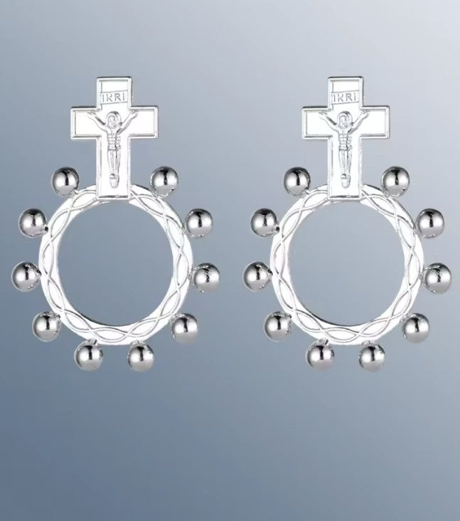 Silver Rosary Ring