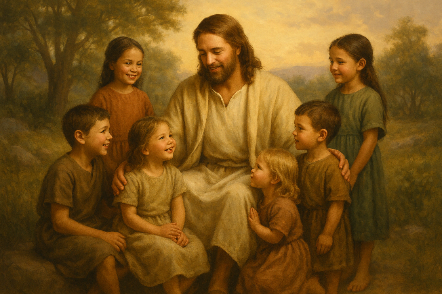 Jesus with children