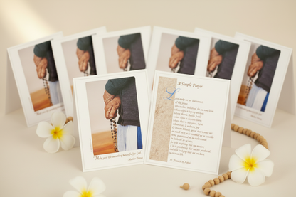 Blessed Mother Teresa Memorial Prayer Card 10 Piece Set