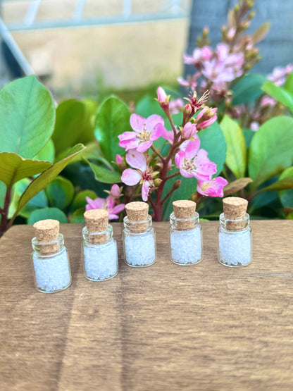 5 Vials of Exorcism Blessed Salts