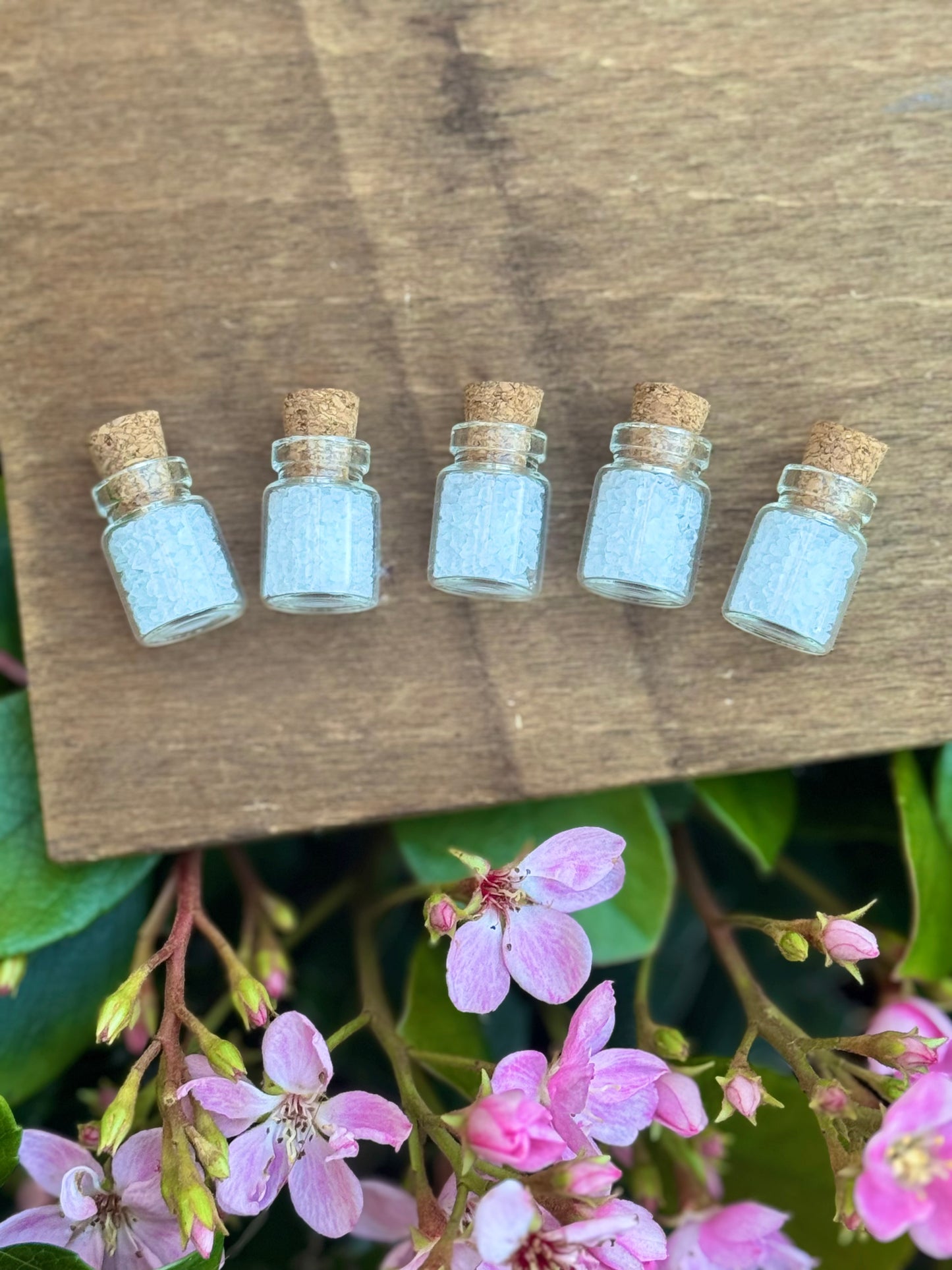 5 Vials of Exorcism Blessed Salts