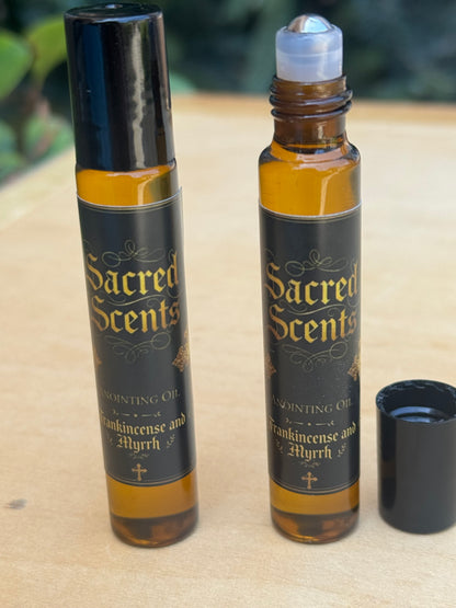 Sacred Scents Frankincense and Myrrh Anointing Oil