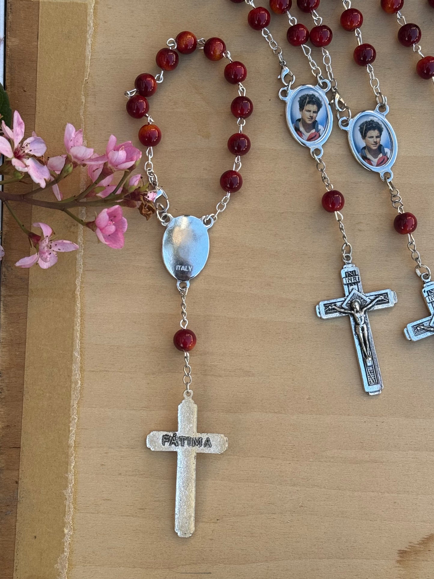 Saint Carlo Acutis Rosary Handmade