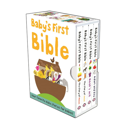 Baby's First Bible Slipcase: Moses, Jesus, Noah, Adam & Eve