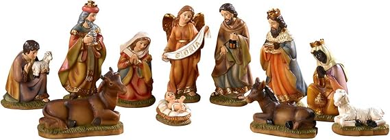 4.5" H 11-Piece Nativity Set