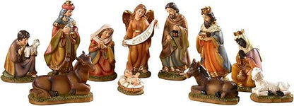 4.5" H 11-Piece Nativity Set