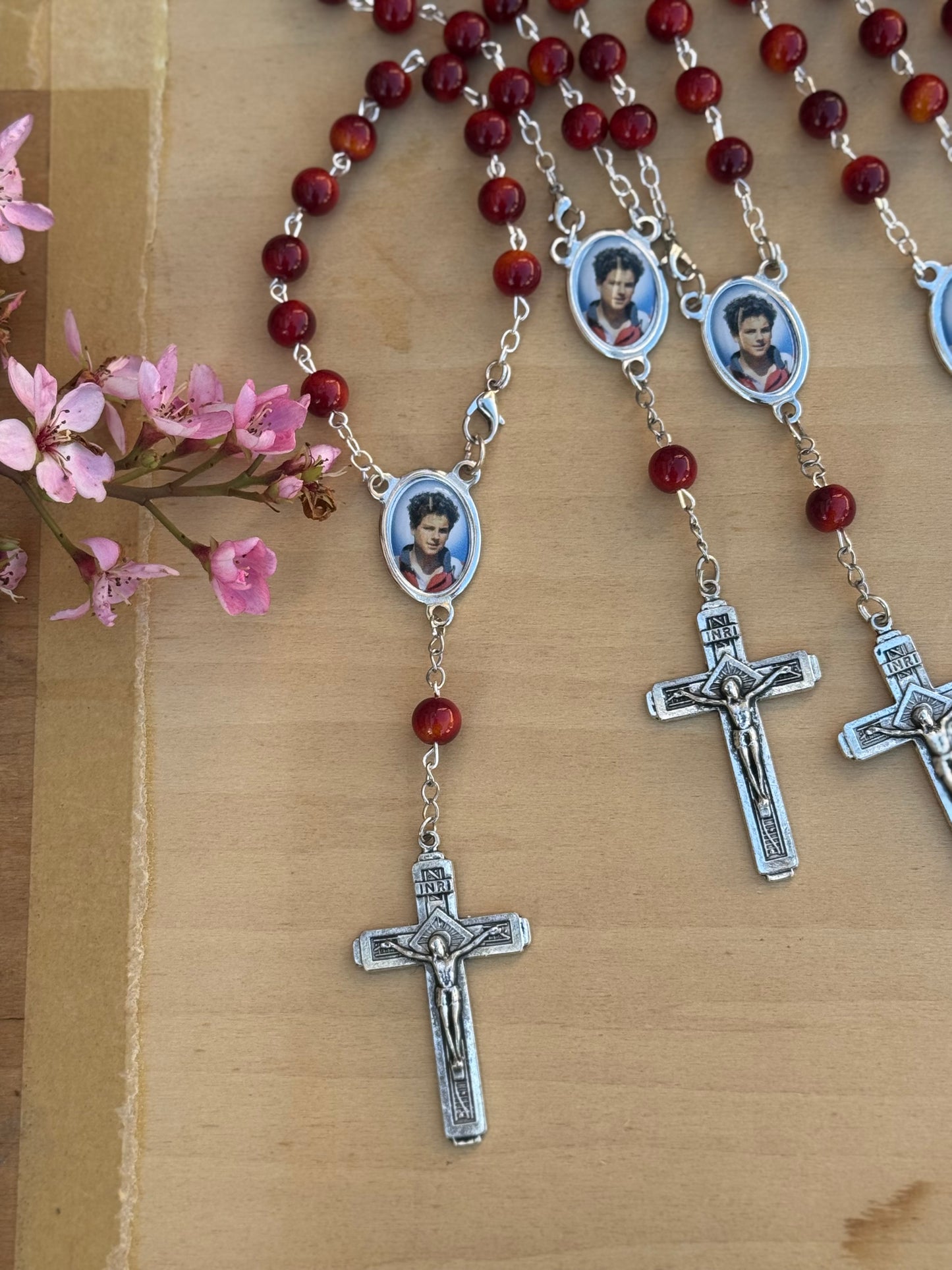 Saint Carlo Acutis Rosary Handmade