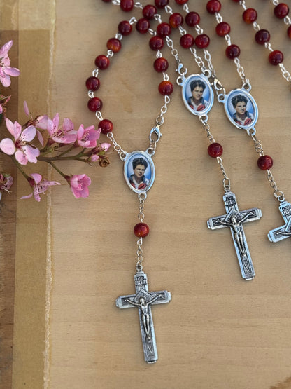 Saint Carlo Acutis Rosary Handmade