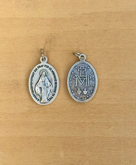 Miraculous Medal Made in Italy