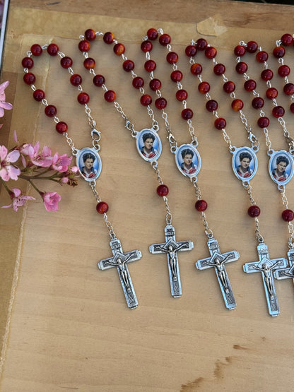 Saint Carlo Acutis Rosary Handmade