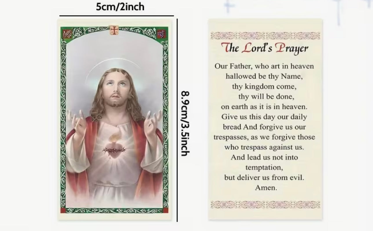 The Lord’s Prayer Verse Card