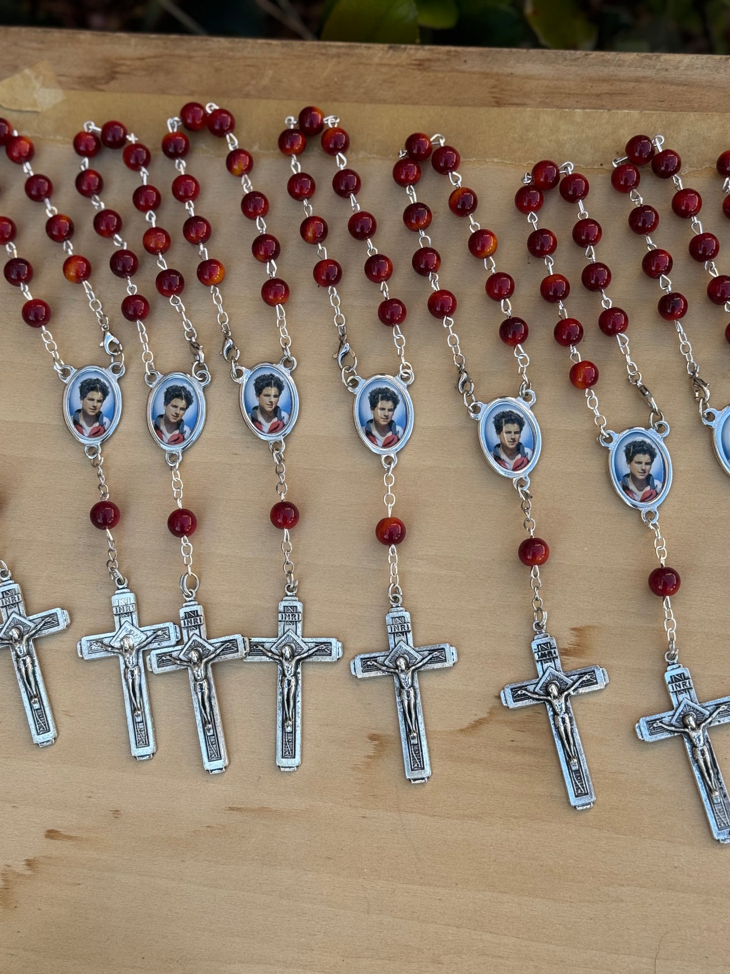 Saint Carlo Acutis Rosary Handmade