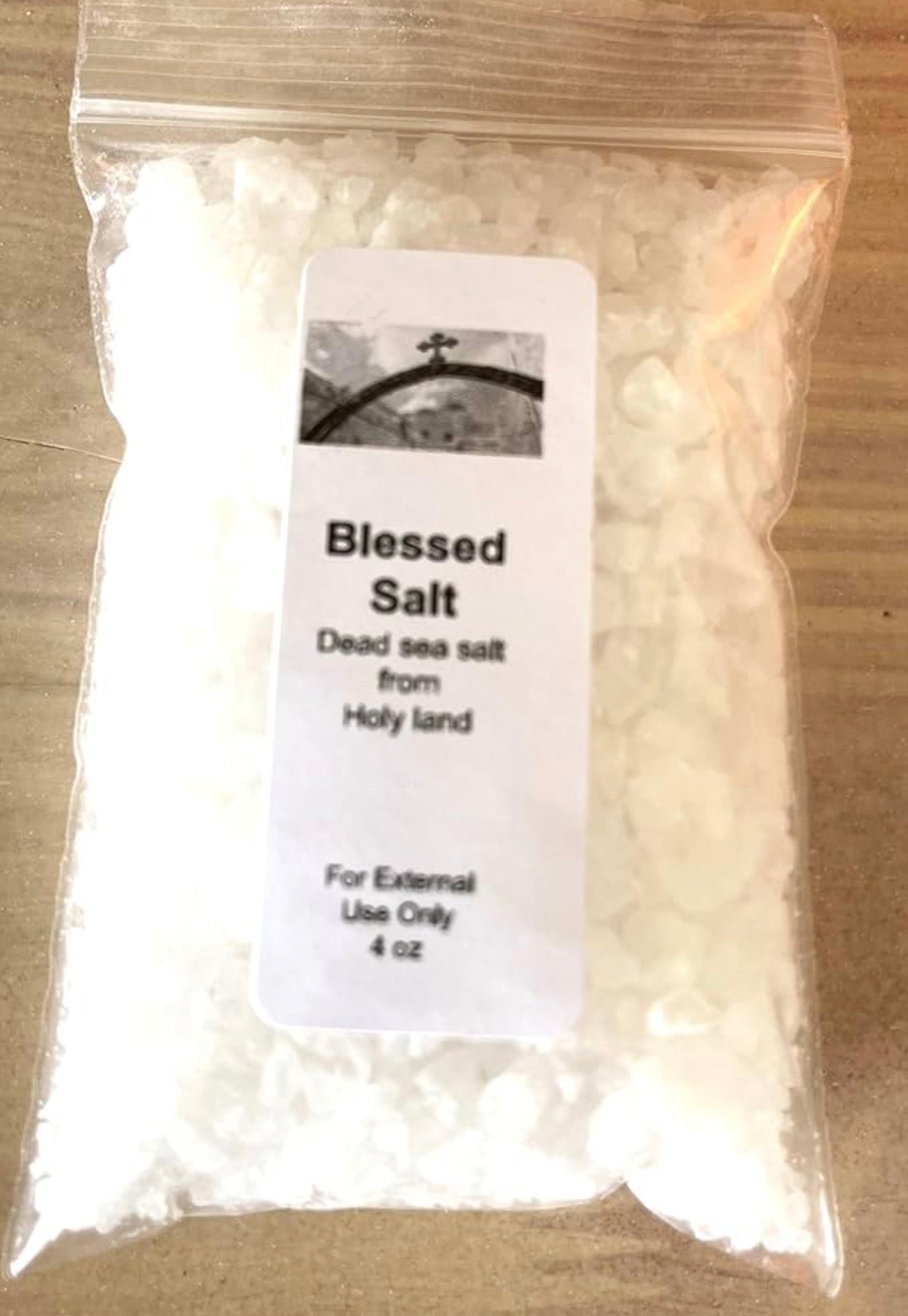 Blessed Dead Sea Salt from Holy land