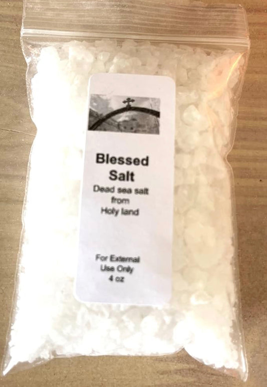 Blessed Dead Sea Salt from Holy land