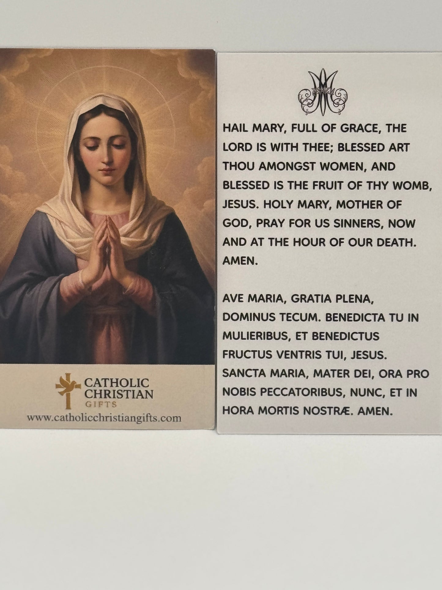 Hail Mary In Latin Ave Maria Latin and English Translation