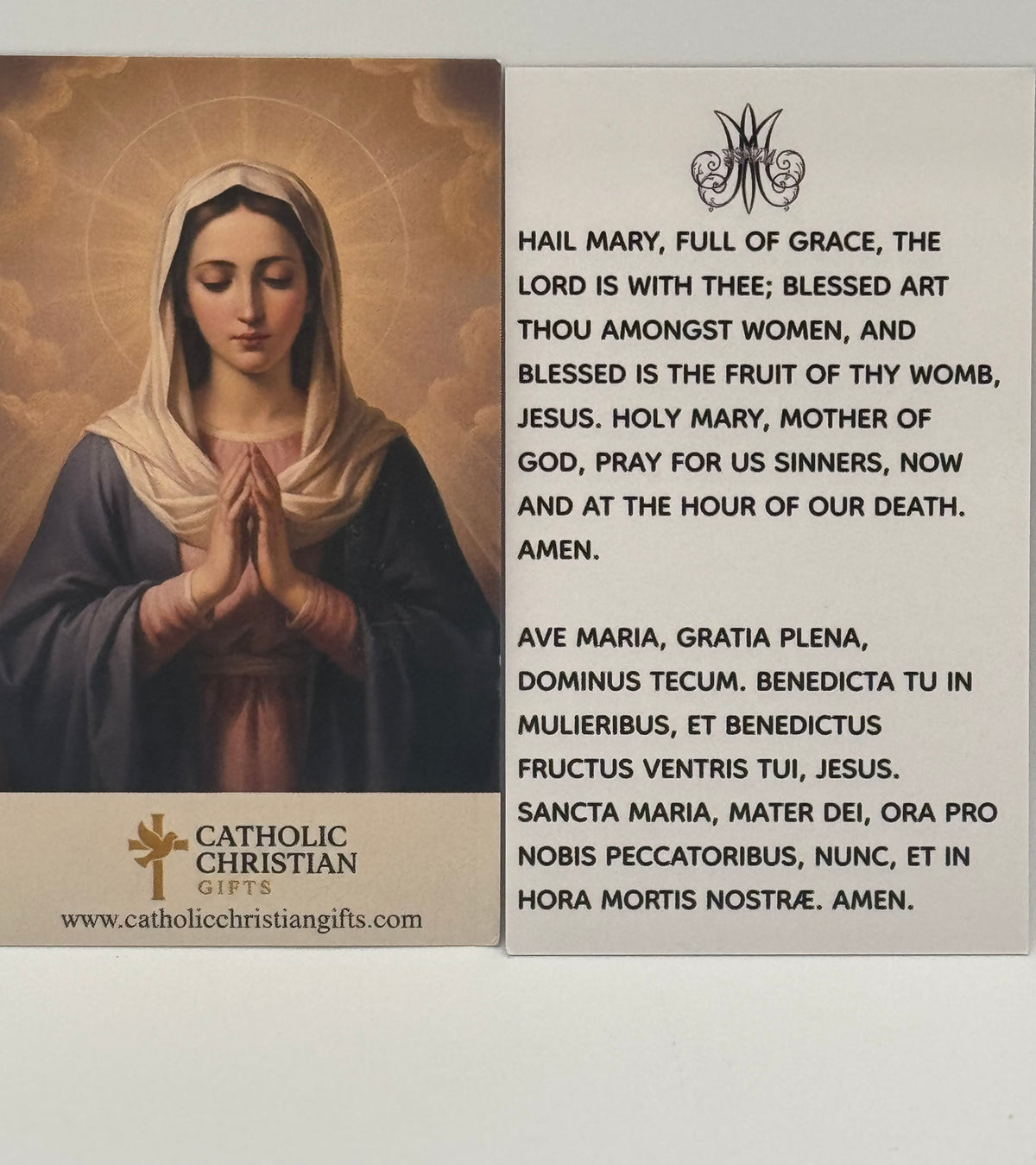 Hail Mary In Latin Ave Maria Latin and English Translation