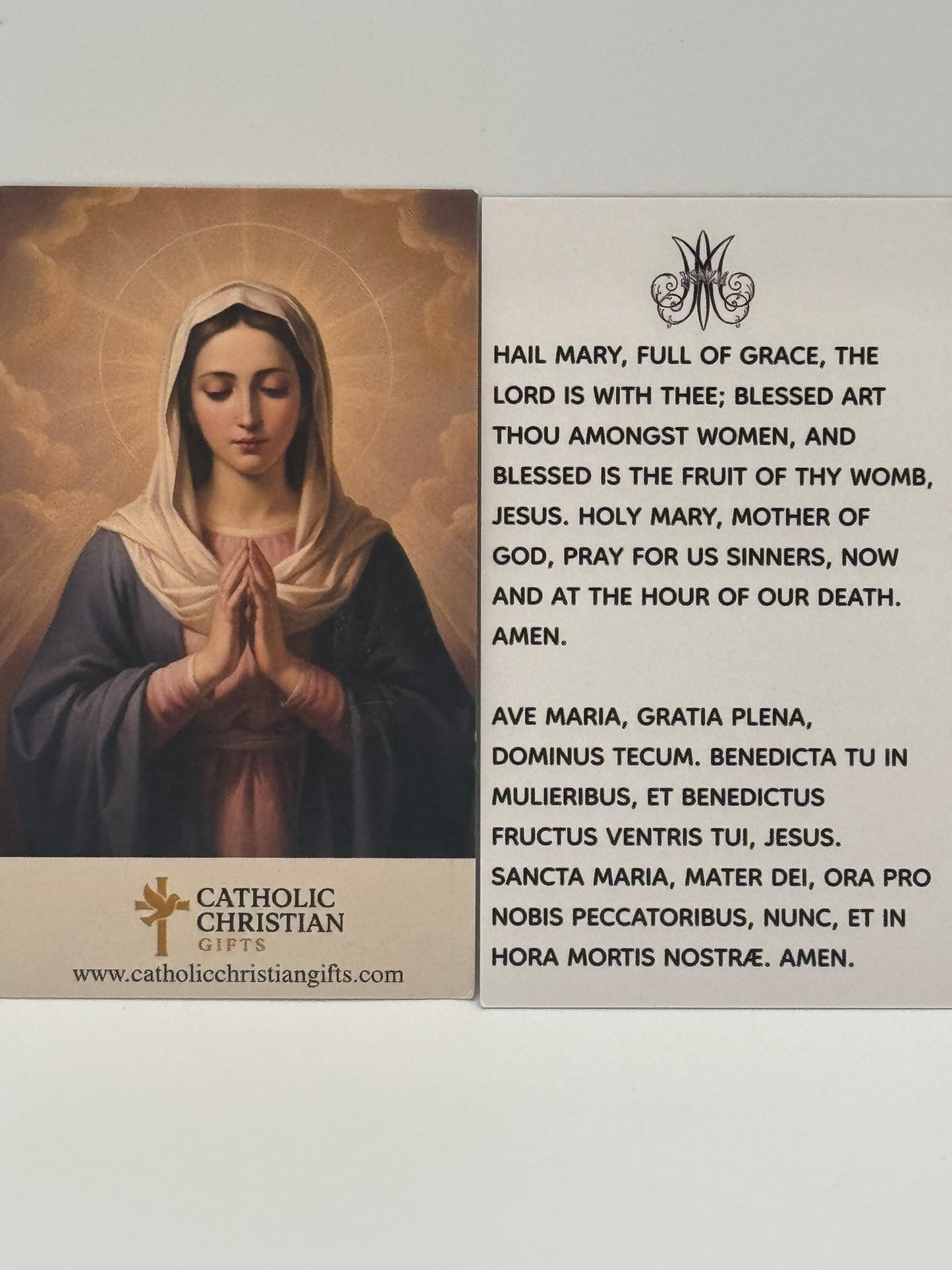 Hail Mary In Latin Ave Maria Latin and English Translation