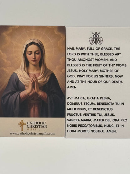 Hail Mary In Latin Ave Maria Latin and English Translation