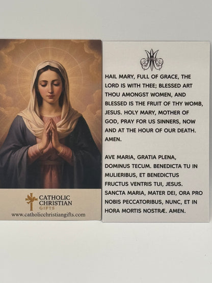 Hail Mary In Latin Ave Maria Latin and English Translation