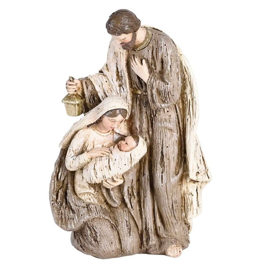 Nativity 1 Piece 5.25H Wood Look