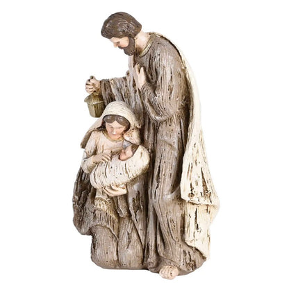 Nativity 1 Piece 5.25H Wood Look