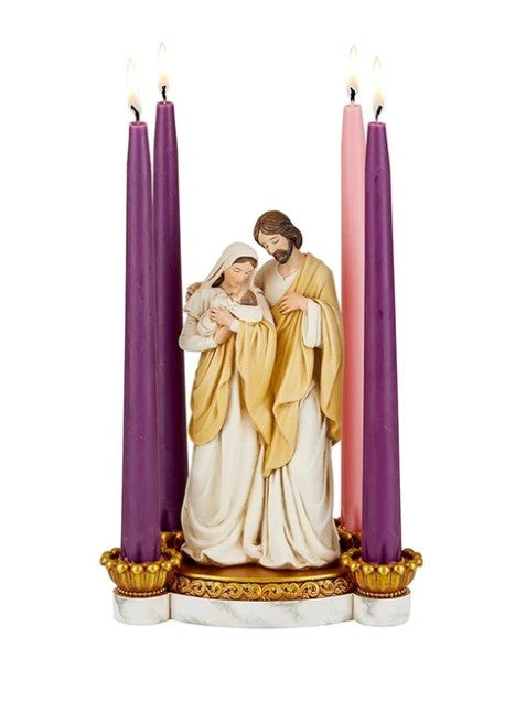 Holy Family Advent Candleholder