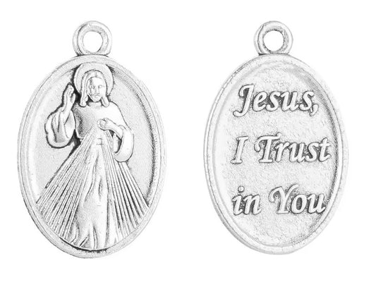 Divine Mercy Medal Jesus I Trust in You