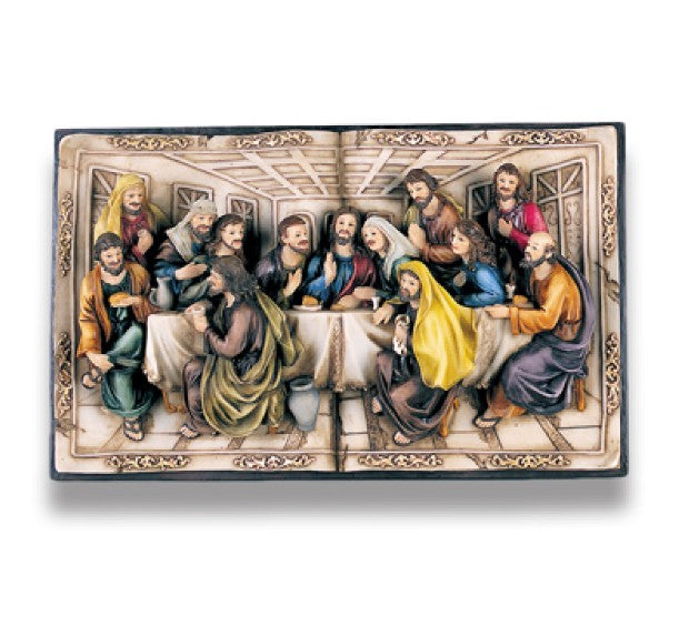Italian Last Supper Wall Plaque Luciana Collection