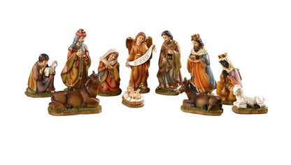 4.5" H 11-Piece Nativity Set