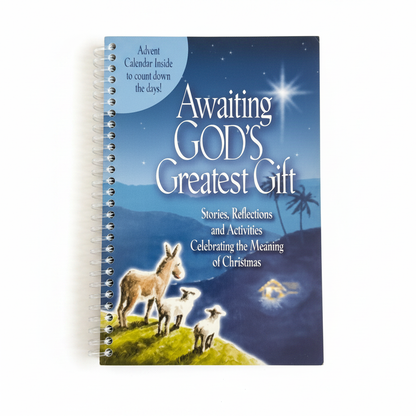 Awaiting God's Greatest Gift - White Background