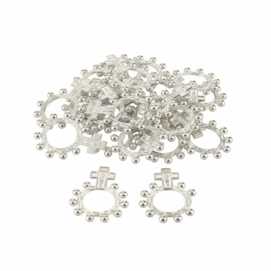 Silver Rosary Ring - Professional