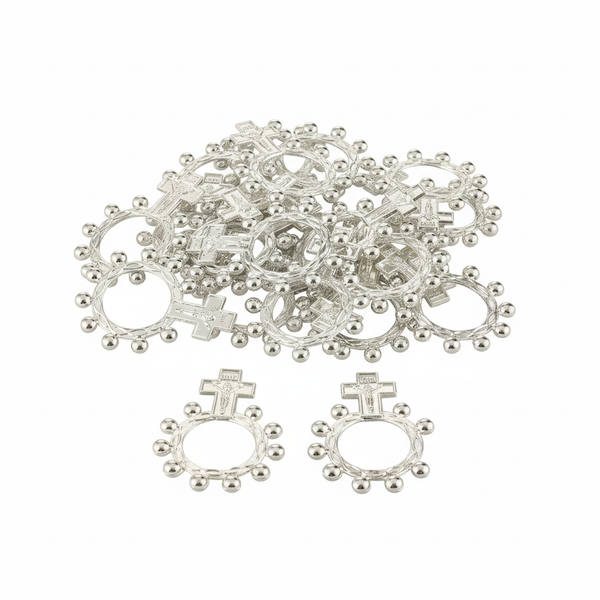 Silver Rosary Ring - Professional